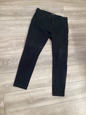 EXPRESS Super Skinny Chino/Chinos 30x30 Black Stretch